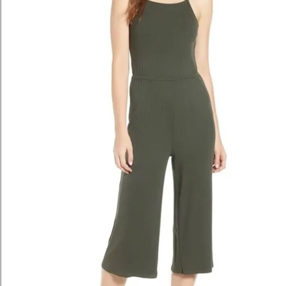 Cupcakes & Cashmere Green Jumpsuit